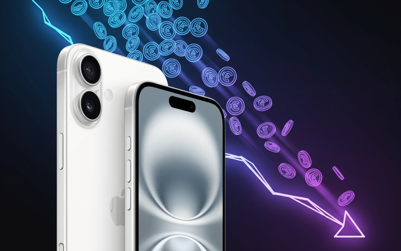 Baisse de prix de l'iPhone 16