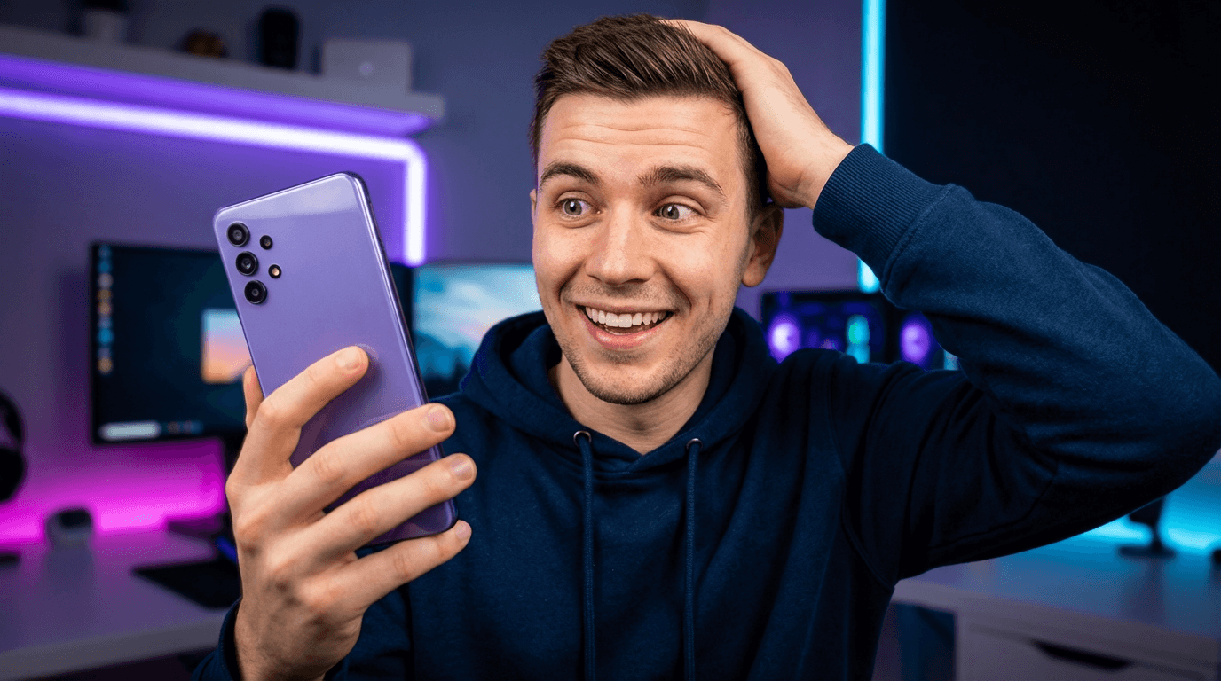 Le Samsung Galaxy A32 écrase la concurrence avec ce prix sacrifié